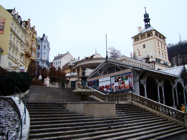 Karlovy Vary - 1300s old European spa town