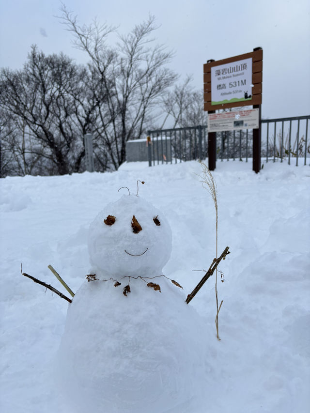 人均二百既藻岩山頂的 set course ?😱 唔好走寶!❄️