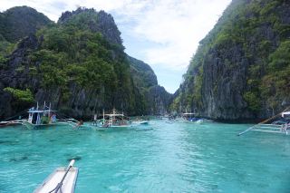 [El Nido, Philippines] Living the Slow Life Amidst the "Sea Traffic Jam" at Big Lagoon! Healed by the ultimate jelly-green waters.