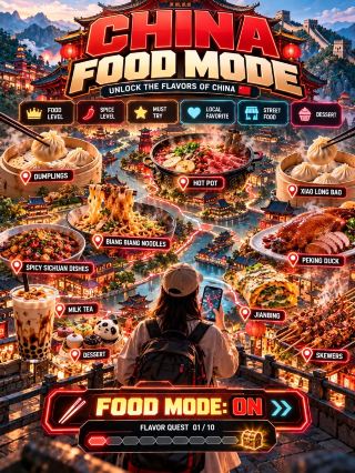 🇨🇳🎮 CHINA FOOD MODE — UNLOCKED! 🍜🥟🌶️