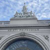 Keleti Palyaudvar Budapest train station 