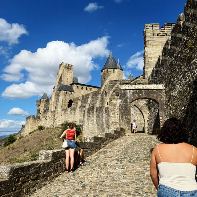 Fairytale Castle in Carcassonne, France