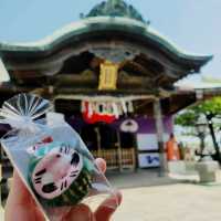 ⛩️鷲尾愛宕神社⛩️福崗最古老的山丘火神社