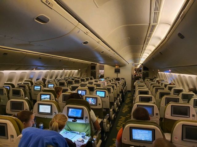 Memorable flight with Ethiopian Airlines