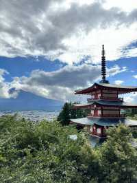 Mount Fuji is not so easy to catch! But this iconic Fuji viewing spot is still worth it