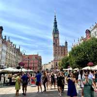 The vibrant city of Gdansk