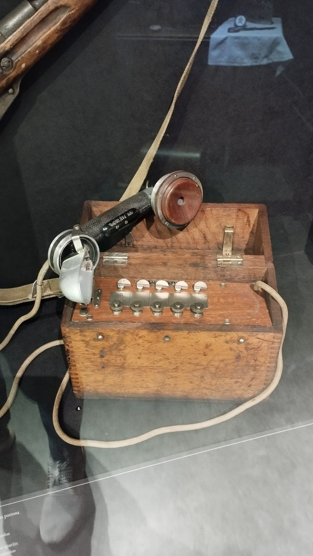Take a look free entrance museum @The Latvian War museum.