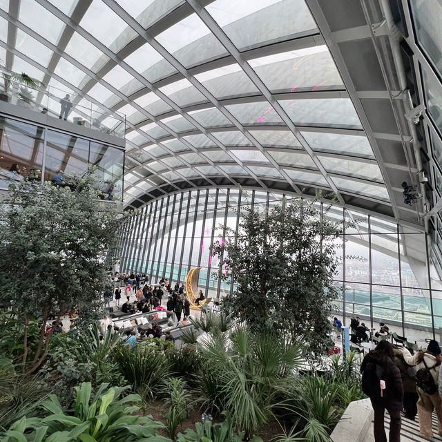 空中綠洲：倫敦Sky Garden觀景體驗