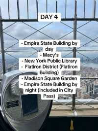 🗽8 Days Itinerary-New York city That Never Sleeps🌆