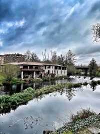🌿 Where the River Rests – Portovello Park, Allariz, Spain