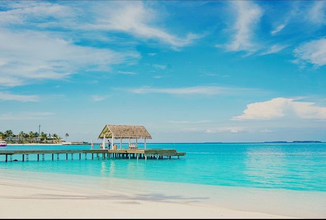 Holiday paradise Maldives.