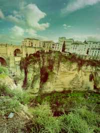 The cliff town created by God - Ronda, Spain.
