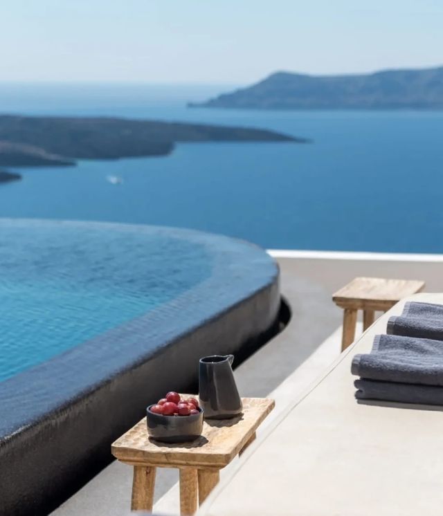 "Greek pure white vacation hotel, probably looks like heaven!"