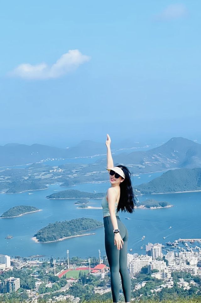 距離深圳5站地鐵在高山草地看無敵海景