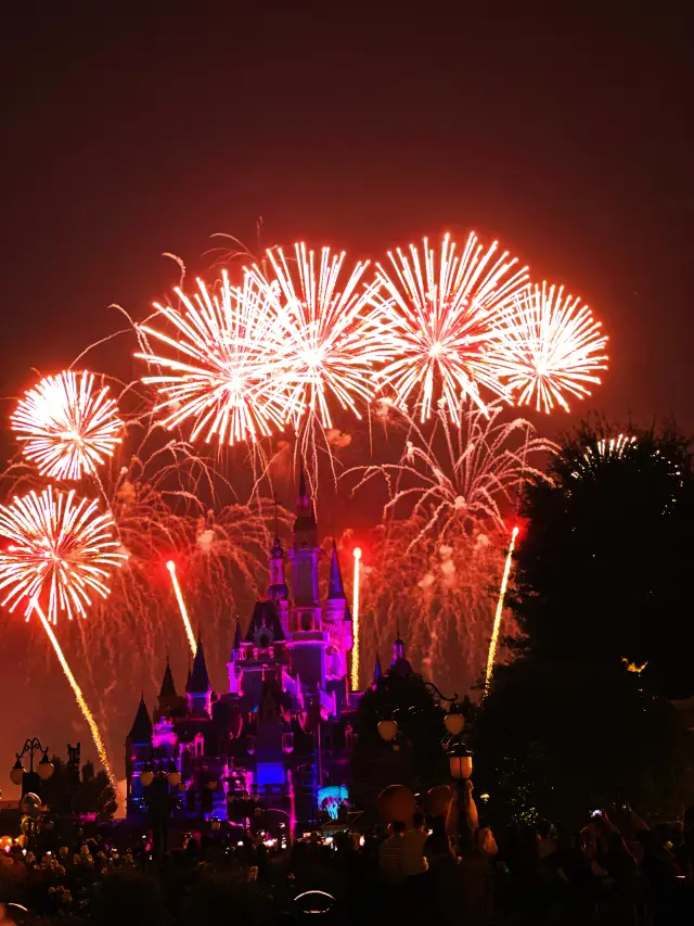 The Halloween limited fireworks at Disney are too good to look at