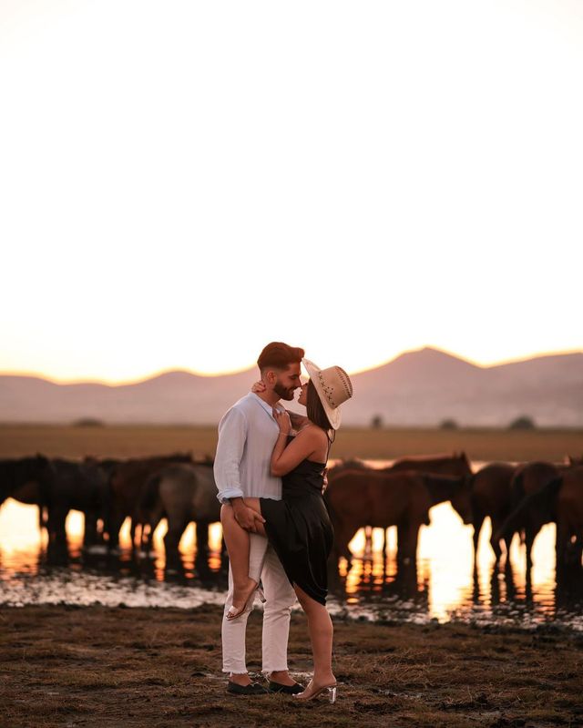 Unleashing the Wild West Vibe at a Turkish Horse Farm with My Lady