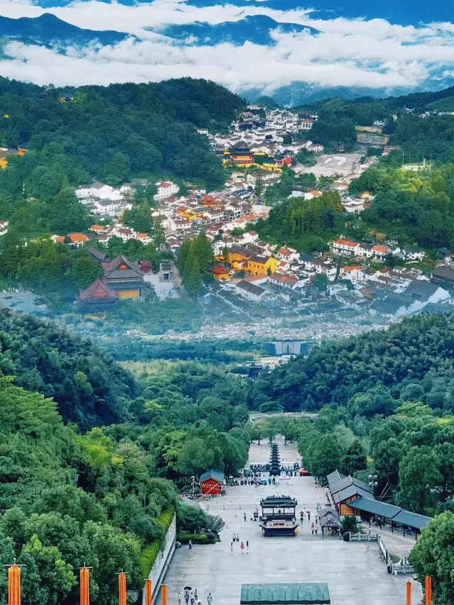 Mount Jiuhua: An excellent place for blessings and wealth seeking