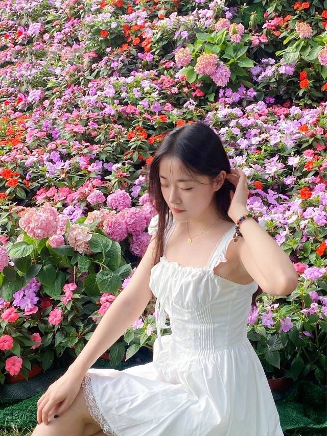 西安人有自己的繡球花海