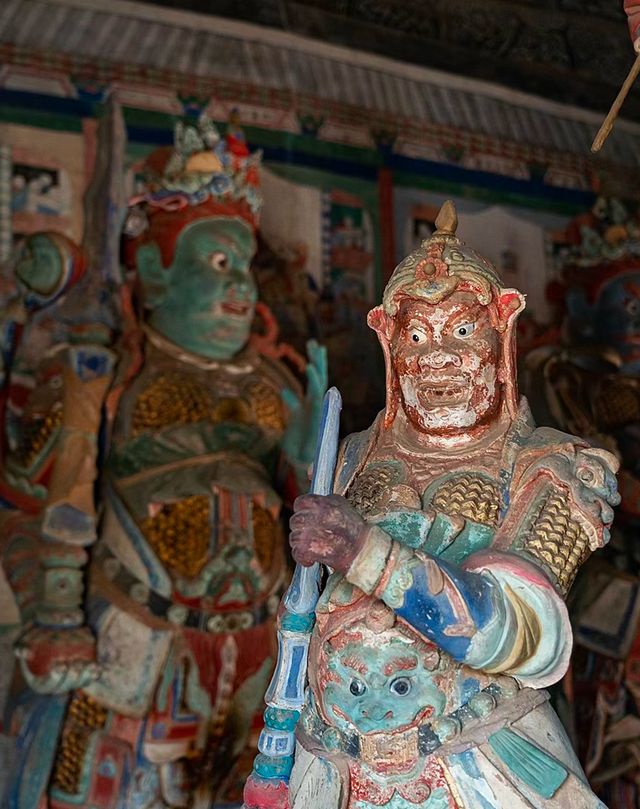 三聖寺|南面台山觀郁峨，諸聖雲臨俯砂河