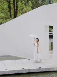 中山這座“盤活”後的白房子公園好chill啊