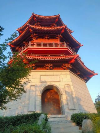 Beautiful Yulong Lake Wetland Park
