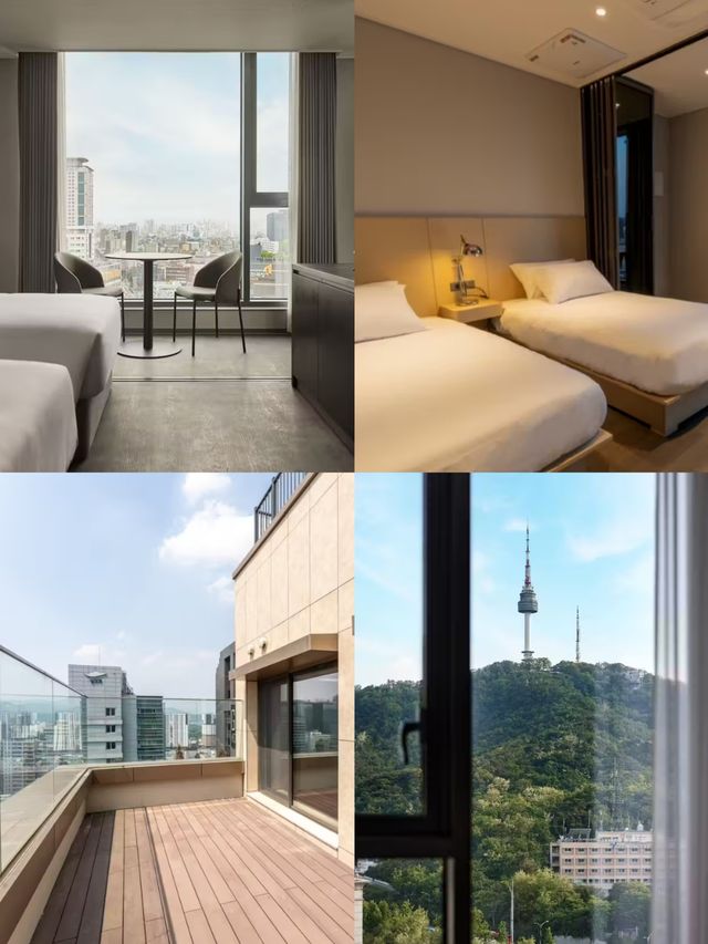 明洞一家交通方便住宿体验超棒的旅馆