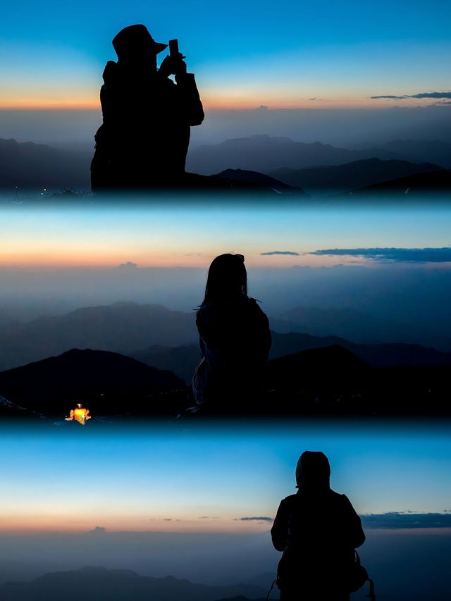 東靈山夜爬星辰大海觸手可及