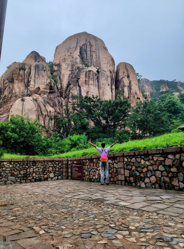 日照九仙山 留仙榻與抱犢峰