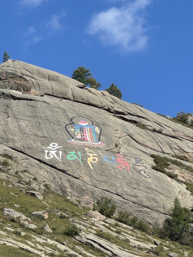 蒙古國烏蘭巴托阿里亞巴拉寺廟。