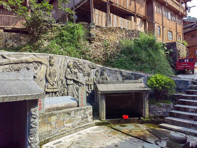 "占里村"的古井傳說，是國慶節旅遊探秘的聖地～。