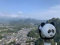 Laozhaishan - bird’s eye view of 20 yuan note 