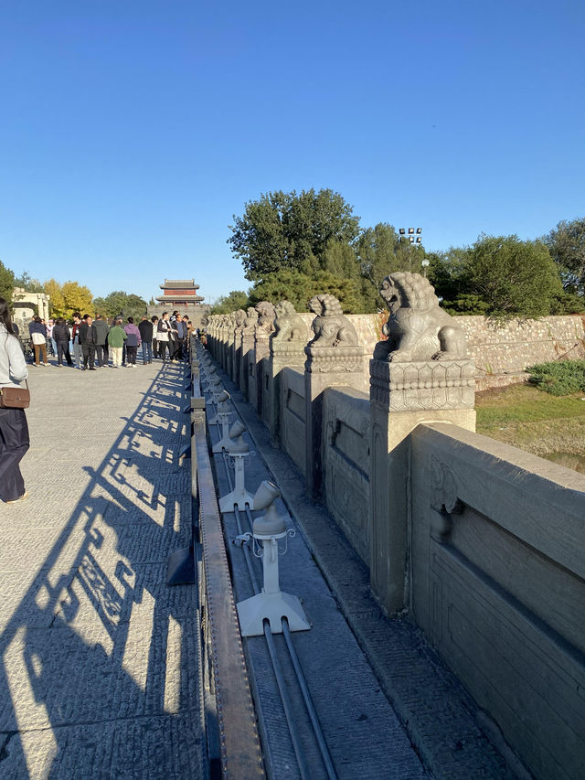 盧溝橋，宛平城位於北京西南方。