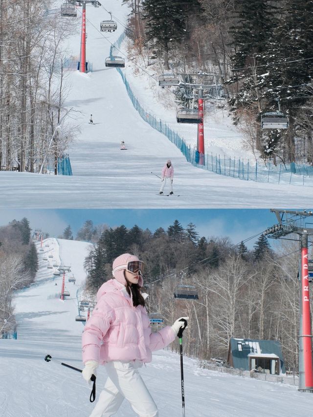 冬季長白山柏悅Get溫泉與滑雪