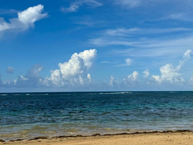多明尼加看海，蓬塔卡納