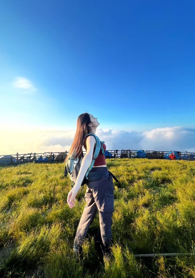 挑戰夜爬武功山