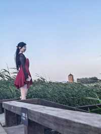 蘇州夢幻度假村將日落美景裝入房間裡