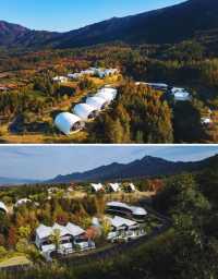 黟縣關麓古村！睡進山水相伴的野奢帳篷別墅
