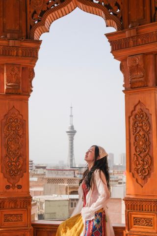 Visiting Kashgar Old City, you really don't need to deliberately search for photo spots