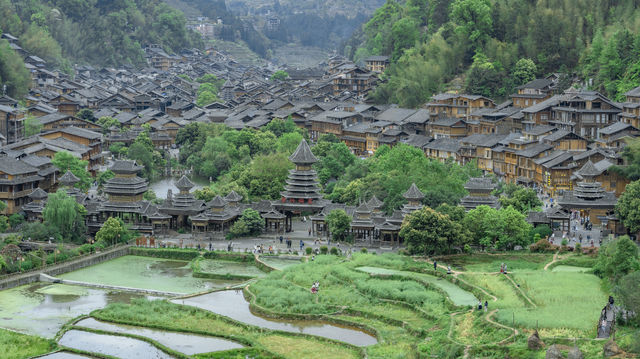 貴州肇興侗寨拍照打卡攻略，這裡適合三天兩晚旅遊路線