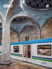 蘇聯美學的延續 | 塔什乾地鐵站巡禮