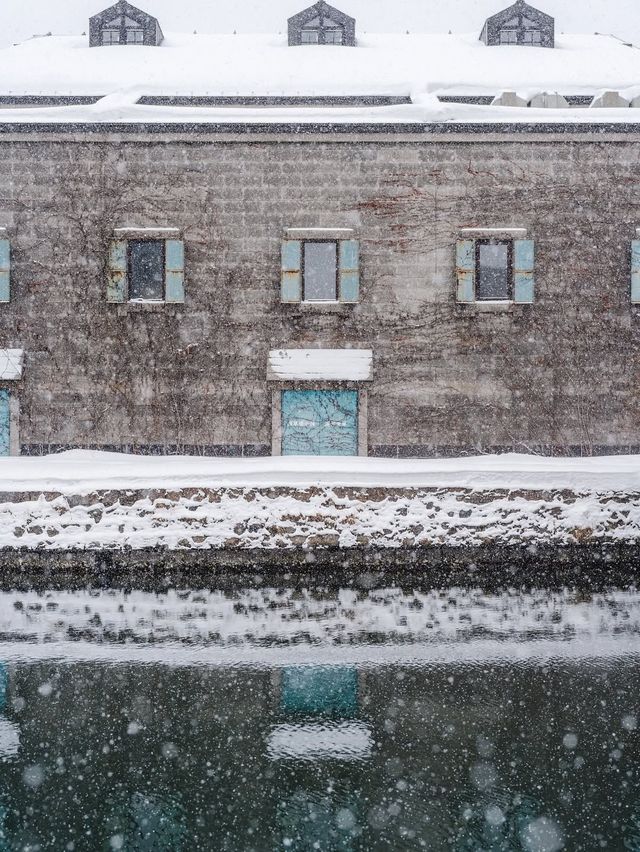 冬日小樽的浪漫物語雪與運河的日與夜
