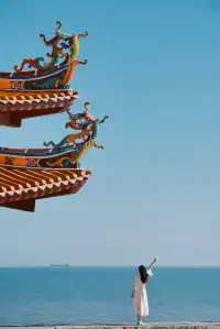 李現同款打卡！洛伽寺這片海真的封神了