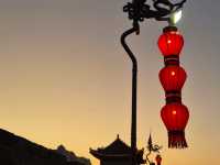 Sunset on Xian City Wall🌇