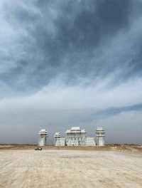 瓜州的荒野美學太絕了!必打卡的戈壁藝術品!