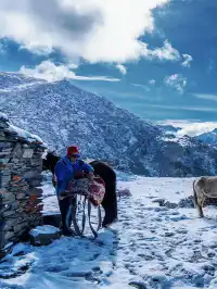 接下來登場的是千元級雪山格什莫斯科峰！