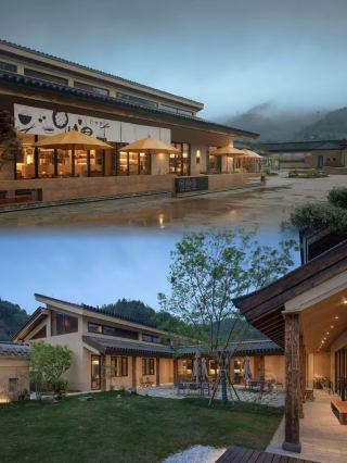 Recommended by Zhang Xincheng! A fairy-tale hotel in the bamboo forest of the walled village