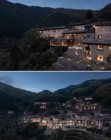 협곡 전체를 품은 운해 고촌 민박