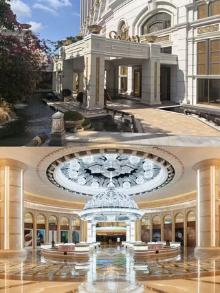 Macau hides a hotel full of old-money resort vibes!!