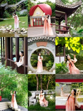 Shenzhen Garden Expo Park Hanfu Photo Guide | Capture Tang-style and traditional aesthetics in one park