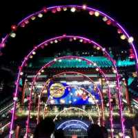 黃大仙廟:中秋節燈飾